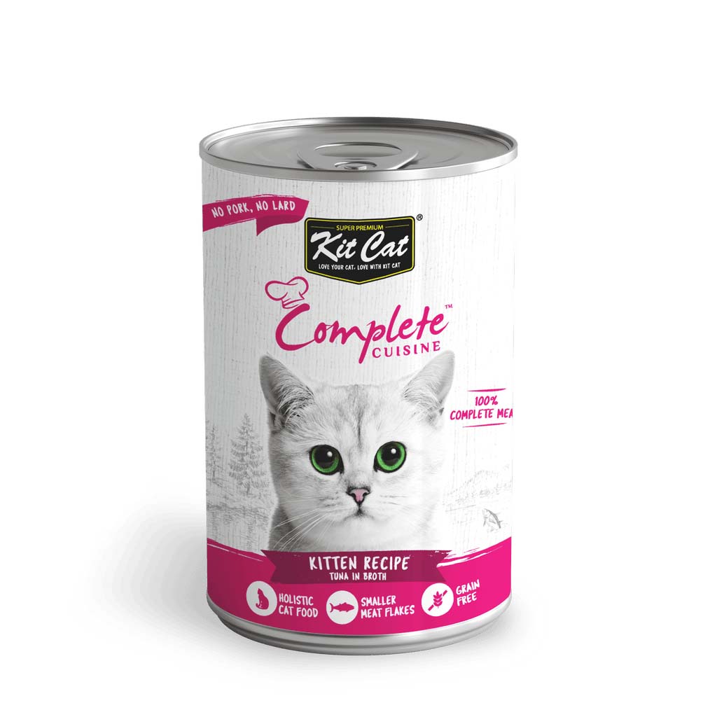 Kit Cat Complete Cuisine Kitten Recipe Cat Food (Tuna) 150g