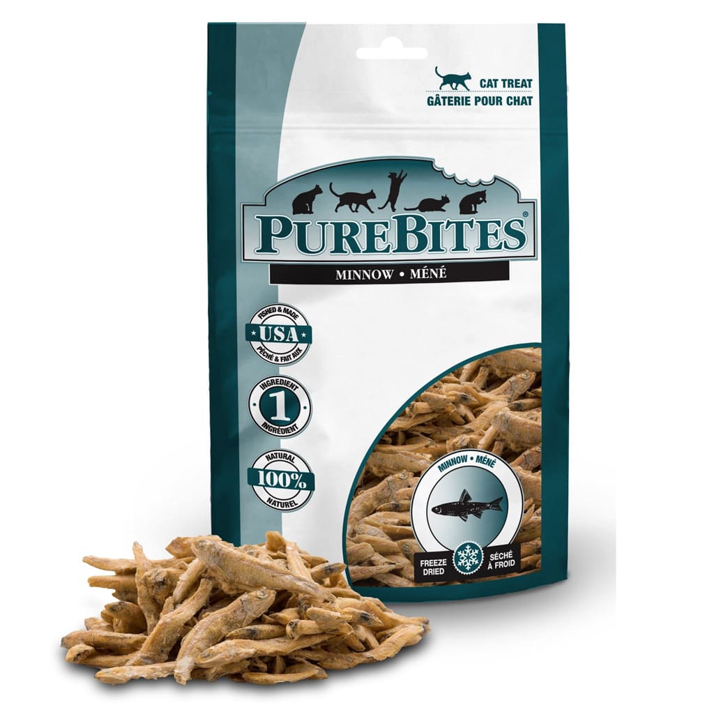 PureBites Freeze Dried Minnow Cat Treats 66g