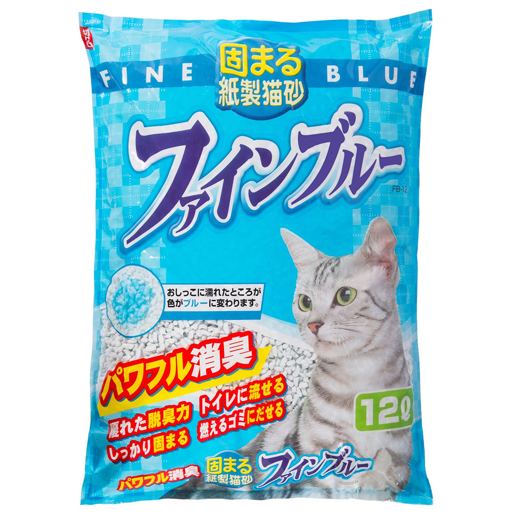 HITACHI Finecat Japanese Cat Paper Litter 12L