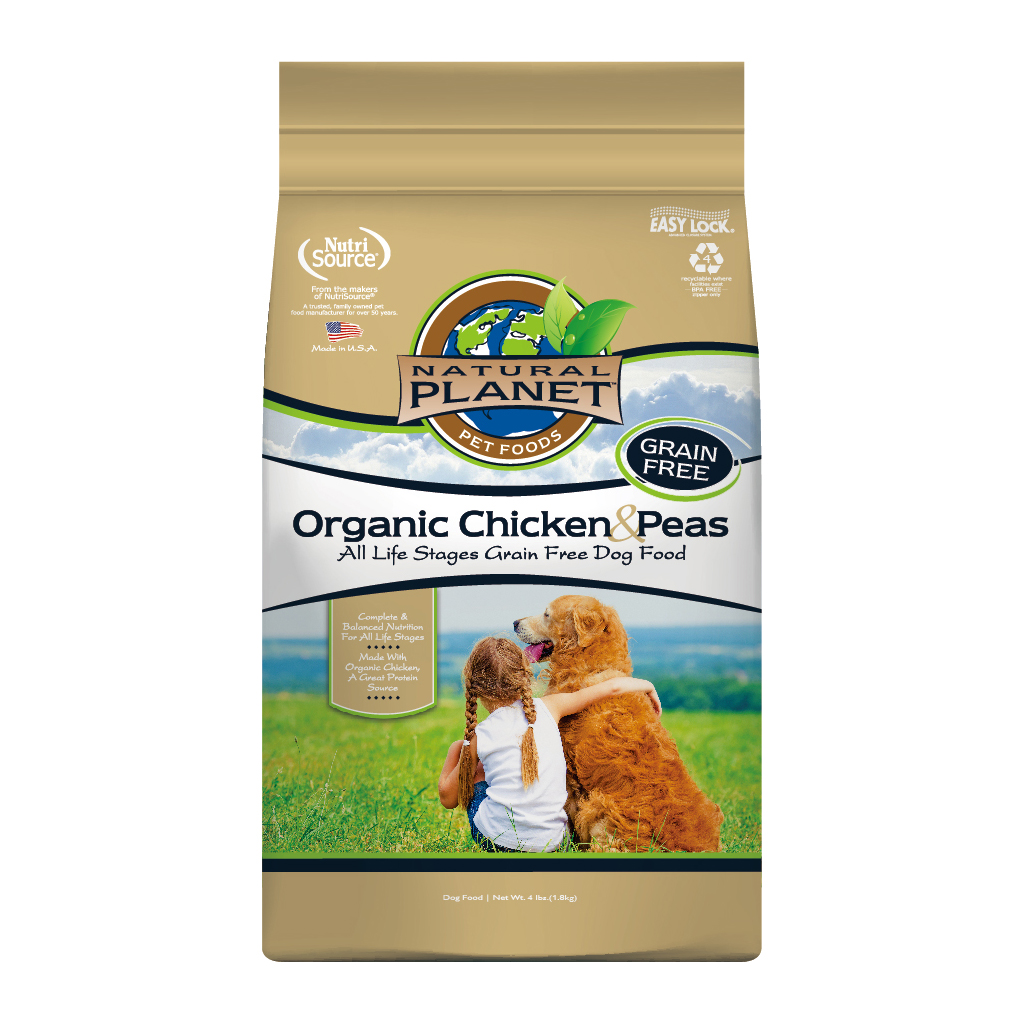 NPO Grain Free Organic Dog Food (Chicken) 12LB